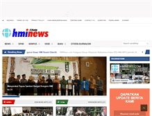 Tablet Screenshot of hminews.com